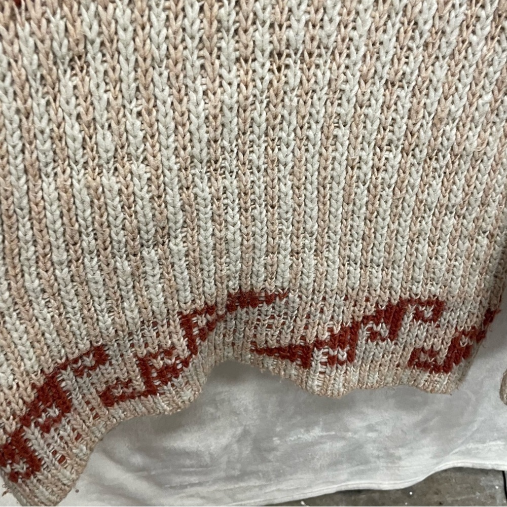 Free People Time and Again Chunky Knit Oversized Open Front Cardigan small - Picture 3 of 10